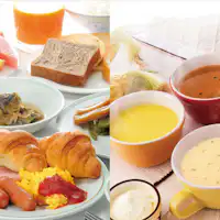 朝食:スープバー