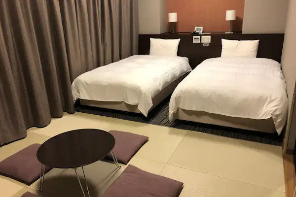 ห้องพักปลอดบุหรี่สไตล์ญี่ปุ่นและตะวันตก