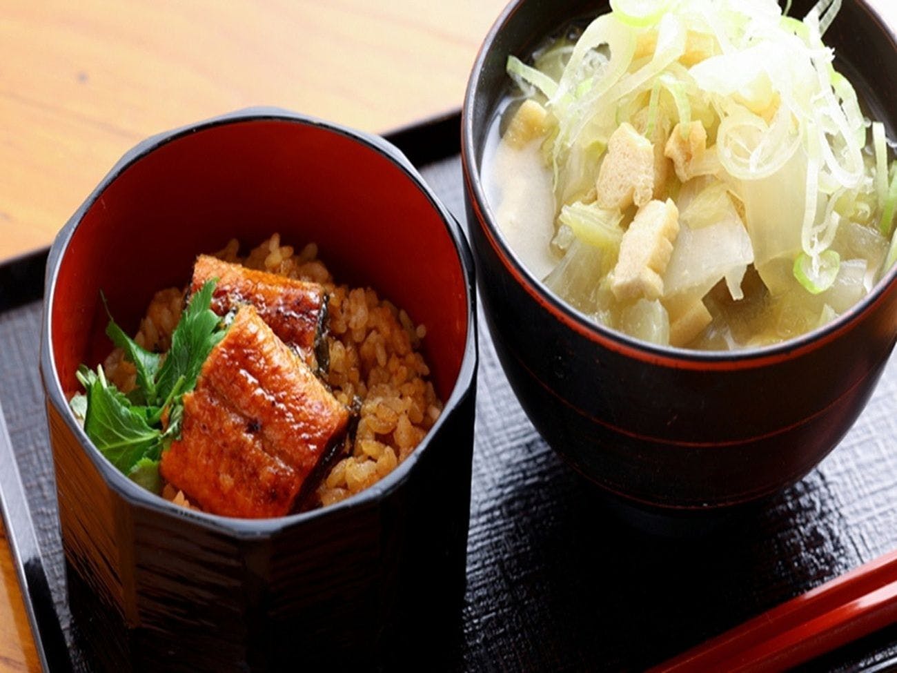 【朝食】「うなぎ飯」