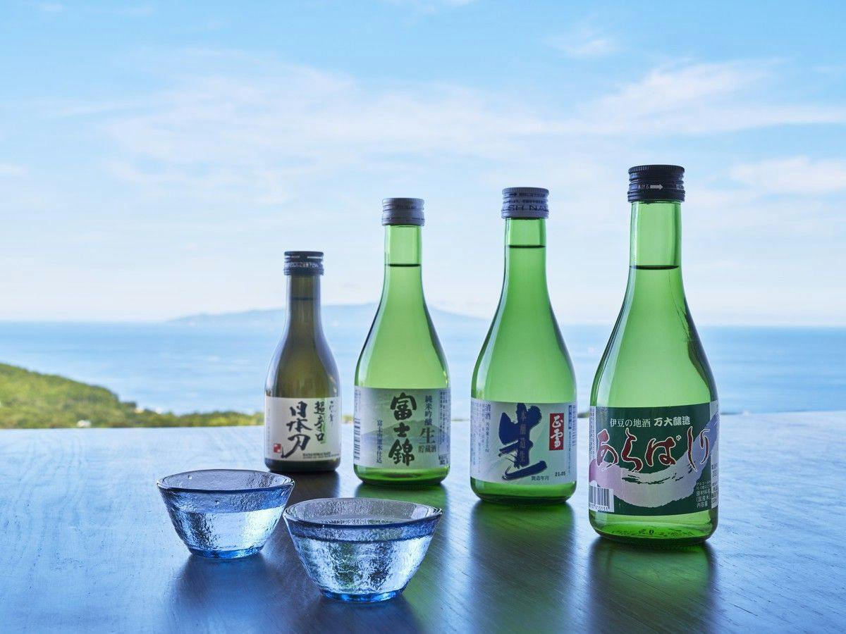 【地ビール5種・日本酒4種飲み比べ】静岡・伊豆の地酒をゆっくりお部屋で楽しめる＝2食付き＝