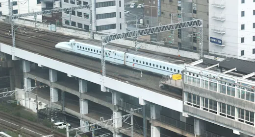 【小倉駅上からの極上のトレインビュー】新幹線&在来線が一望できるお部屋!朝食付