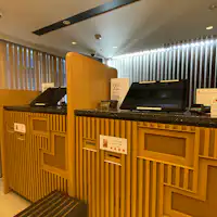 Mesin check-in tanpa kontak