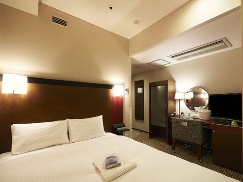 シモンズ製ベッドでゆったり