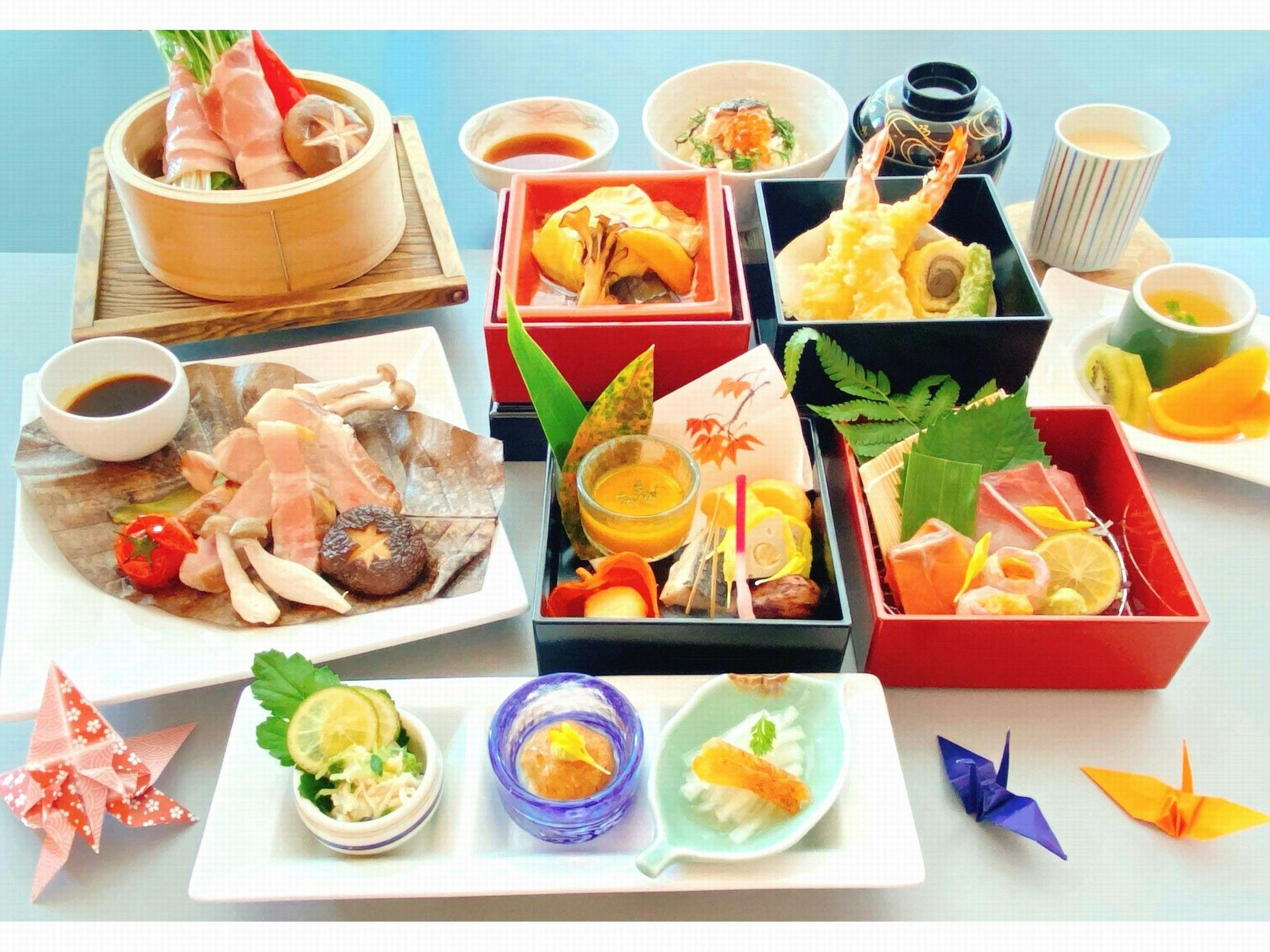 【肥後うまか膳 or 松花堂 or 鯛茶漬け膳】選べる夕食プラン（2食付）
