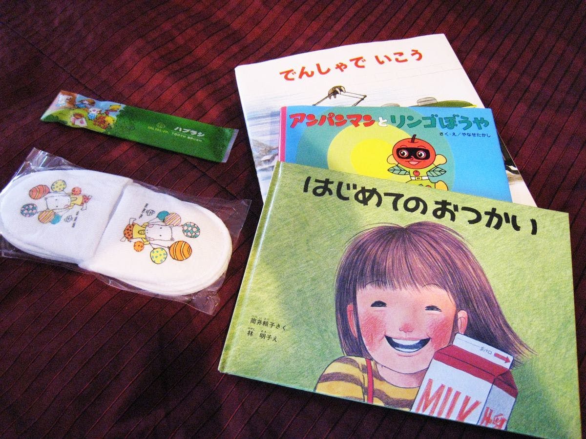 มีหนังสือภาพและสิ่งอำนวยความสะดวกสำหรับเด็ก♪