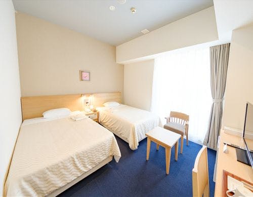 清潔感あふれる空間で、心地よい眠りを