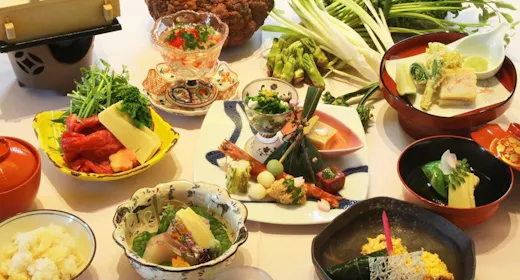 1泊2食付き宿泊プラン!!京懐石のご夕食を