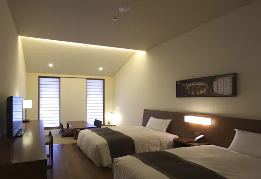 Bilik gaya Jepun dan Barat