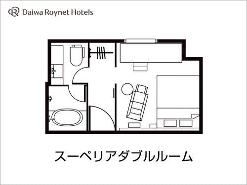 間取り図：スーペリアダブル