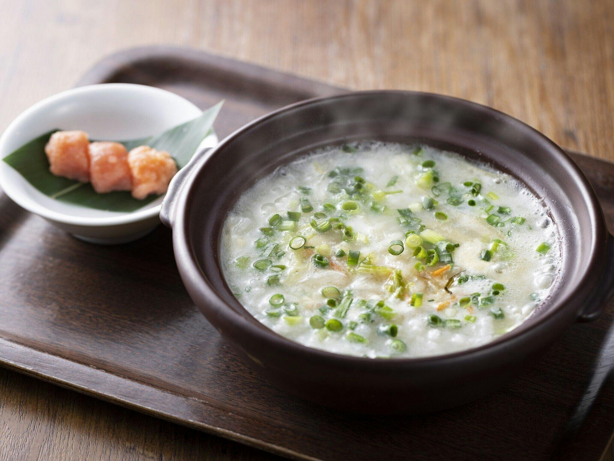 【朝食】博多の味・辛子明太子雑炊