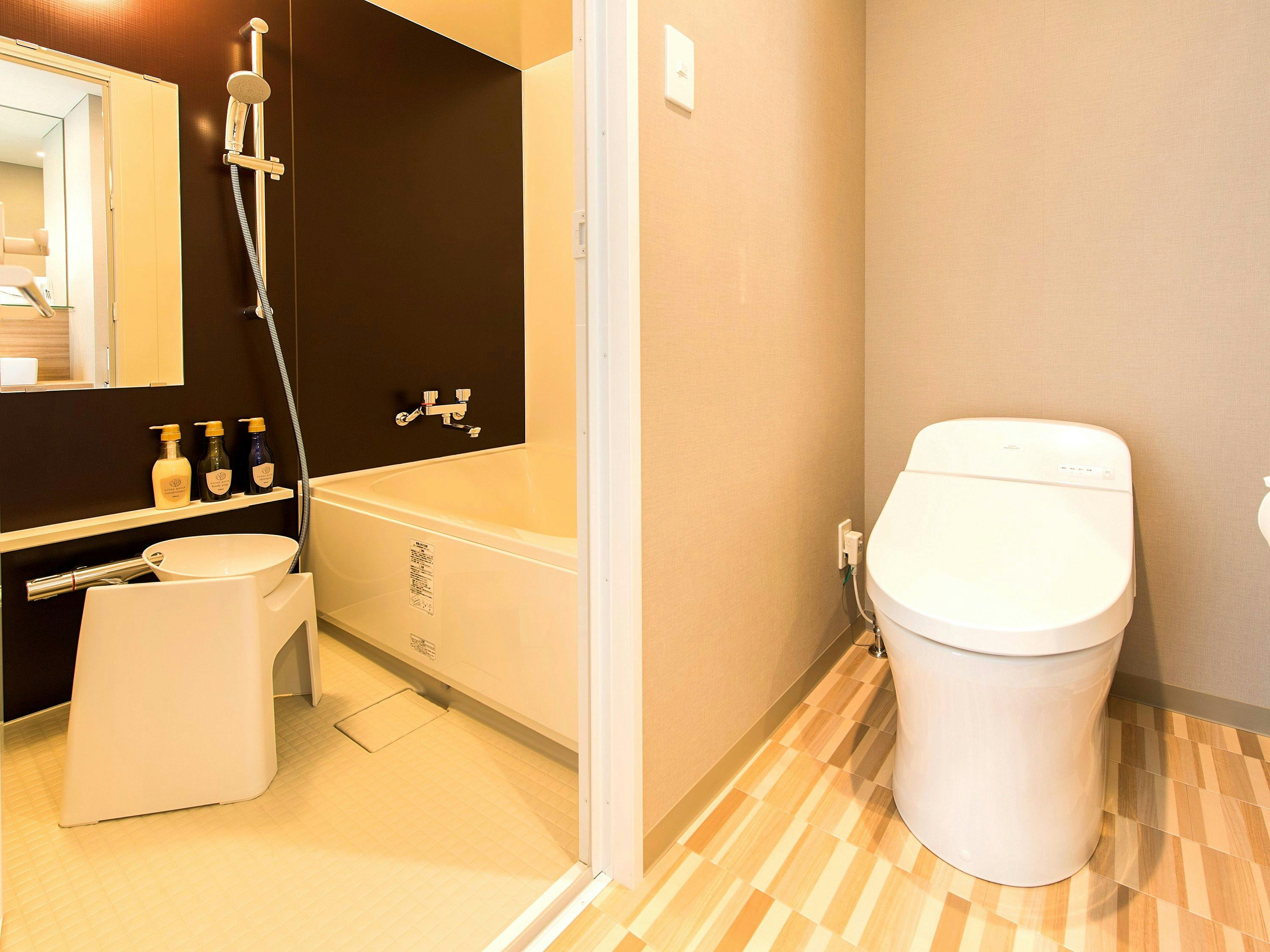 全客室バス・トイレセパレート！