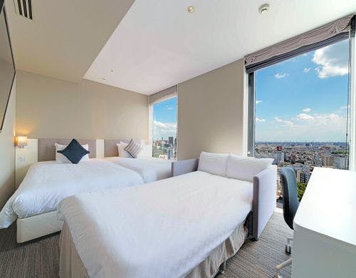 モデレートツイン+ソファーベッド