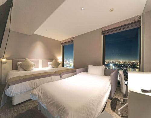 モデレートツイン+ソファーベッド