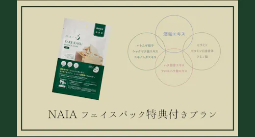 NAIAフェイスパック特典付きプラン~素泊まり~