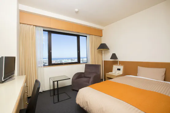 シングルルームからの景色