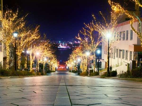 ฤดูหนาว: ทางลาดฮาจิมังในเดือนธันวาคม