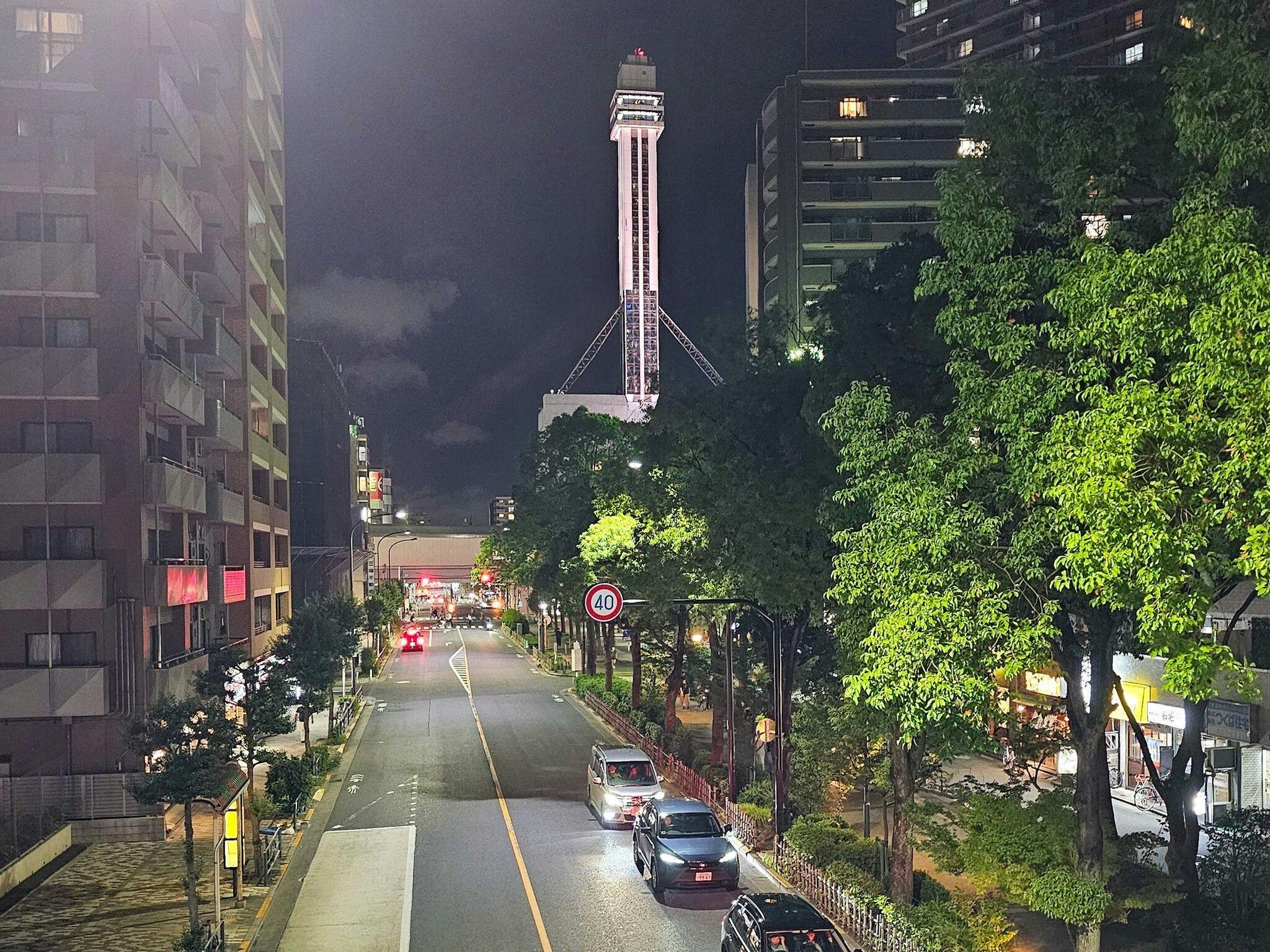 ทิวทัศน์ถนนของฟุนาโบริ