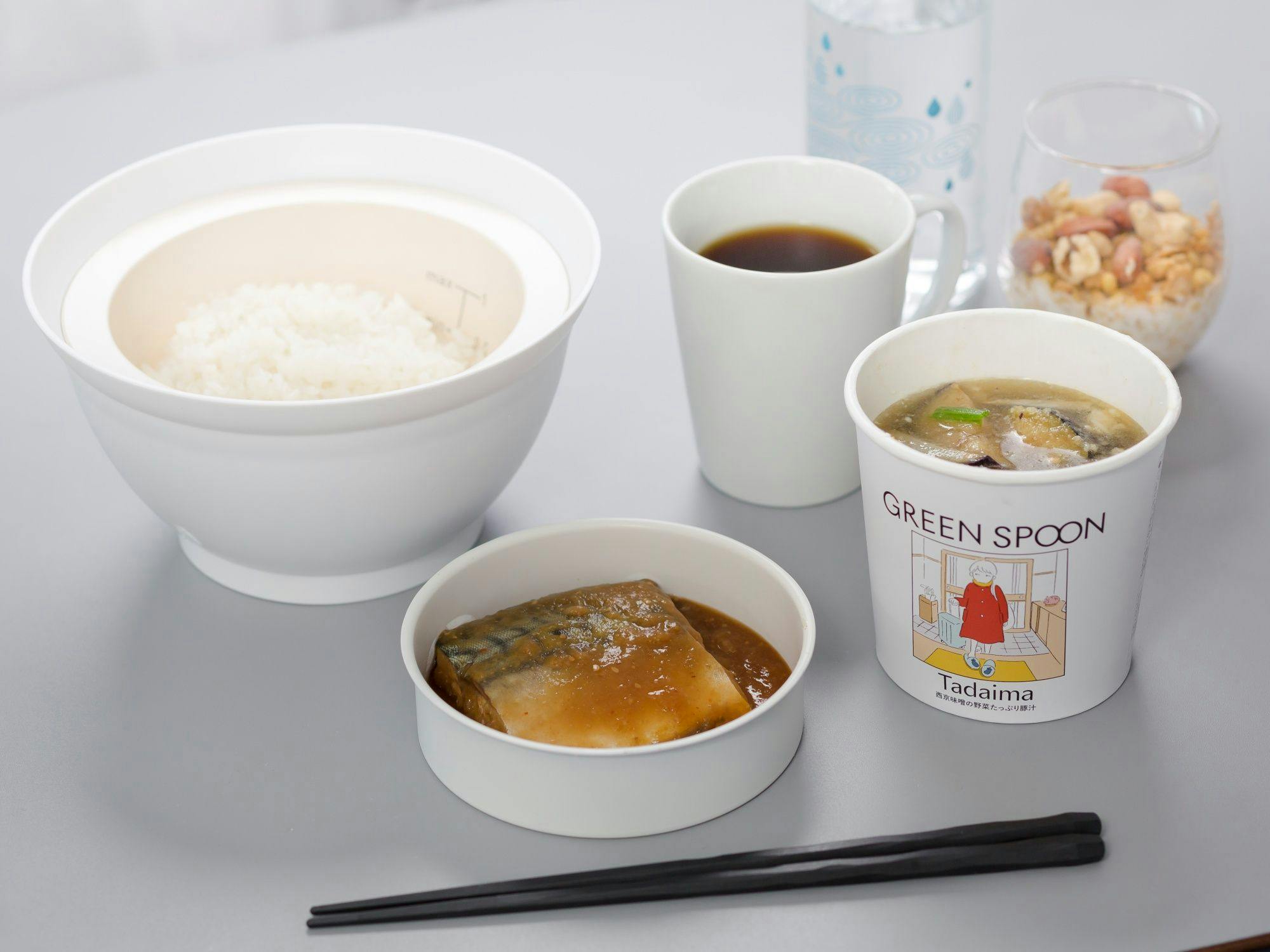 ステイモーニング＋　どんぶりセット一例