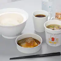 ステイモーニング+ どんぶりセット一例