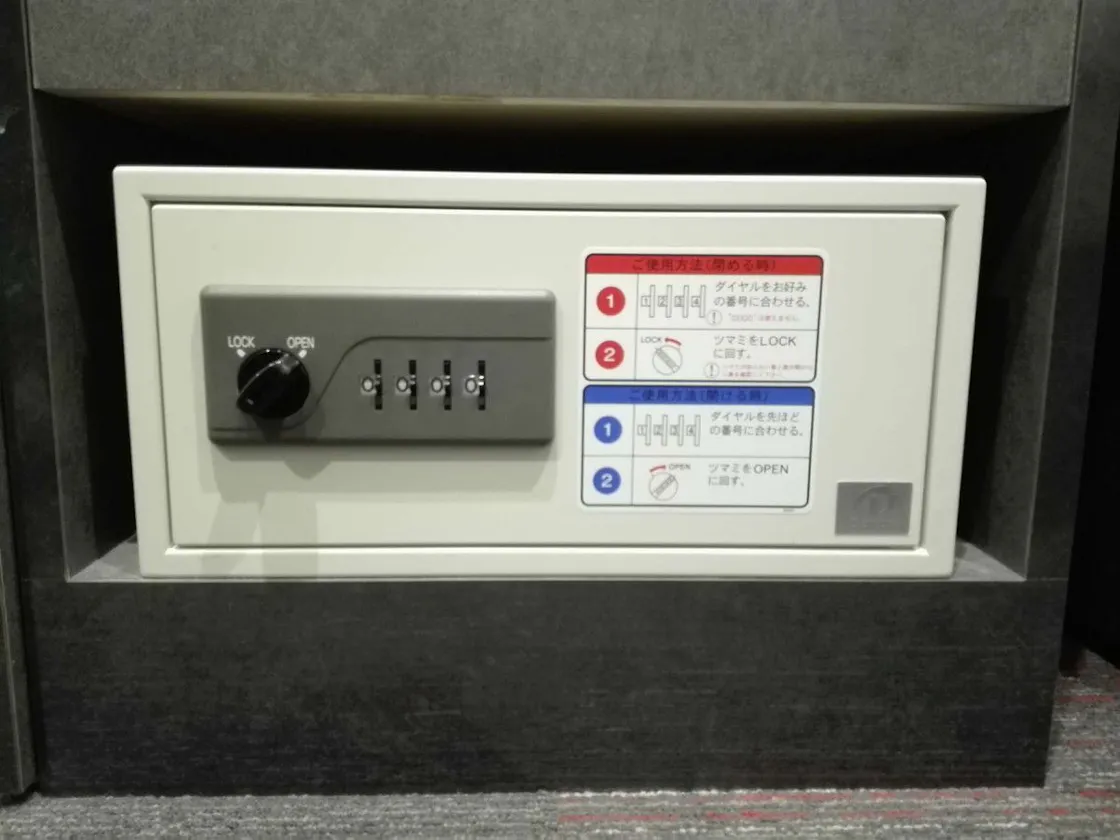 ◆客室備品|金庫