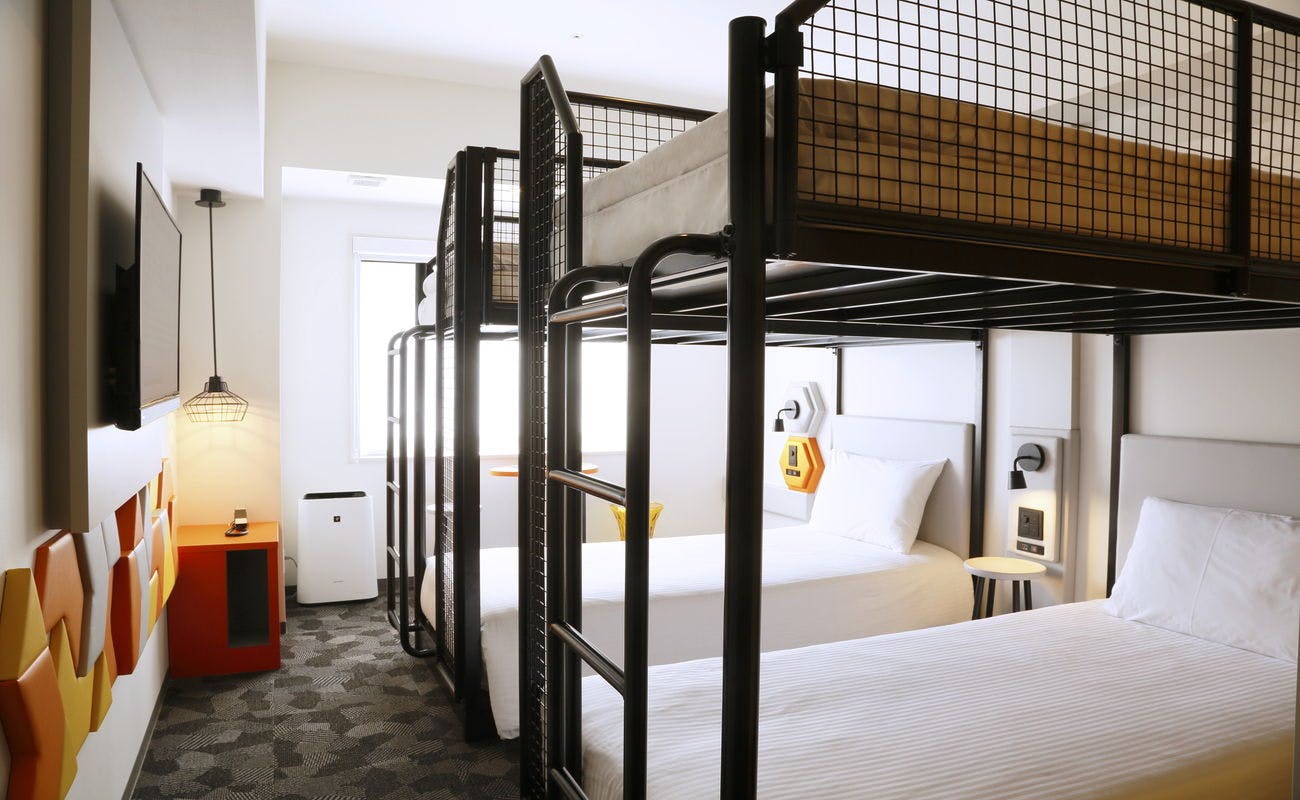 スーペリア4ベッドルーム（二段ベッド2台）