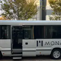 รถชัตเทิลบัสฟรีสำหรับสถานที่ท่องเที่ยวในเกียวโตกำลังให้บริการ