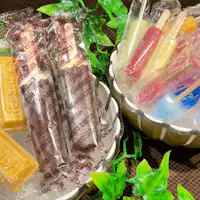 湯上がりサービスのアイスキャンディー