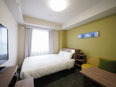 機能性と快適性を追求した、ダブルルーム