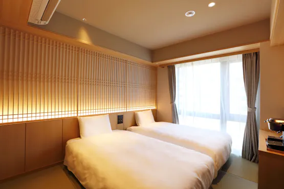 畳敷きのお部屋でリラックス!