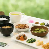 約40種のモーニングビュッフェ