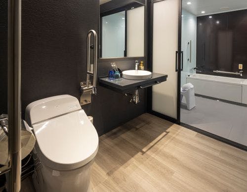 【ユニバーサルツインルーム|バスルーム】