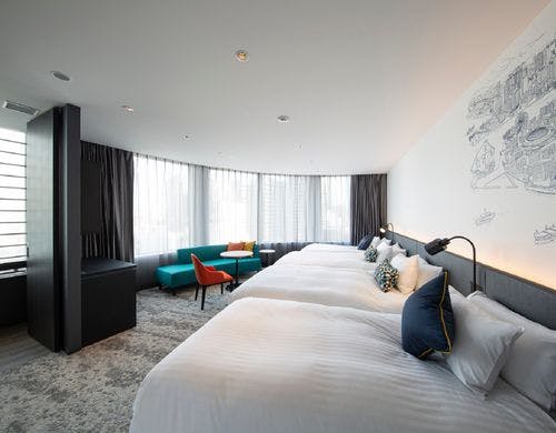 【コーナーデラックスツインルーム】