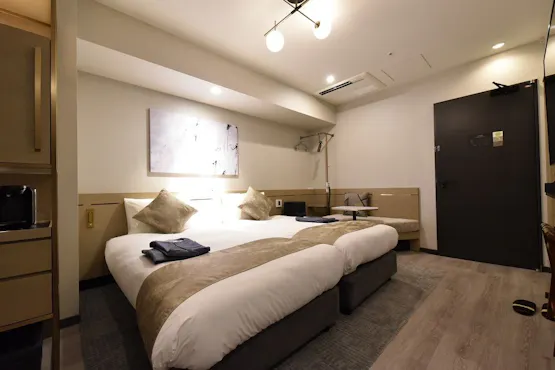 ห้องพักแบบเตียงคู่พื้นฐาน