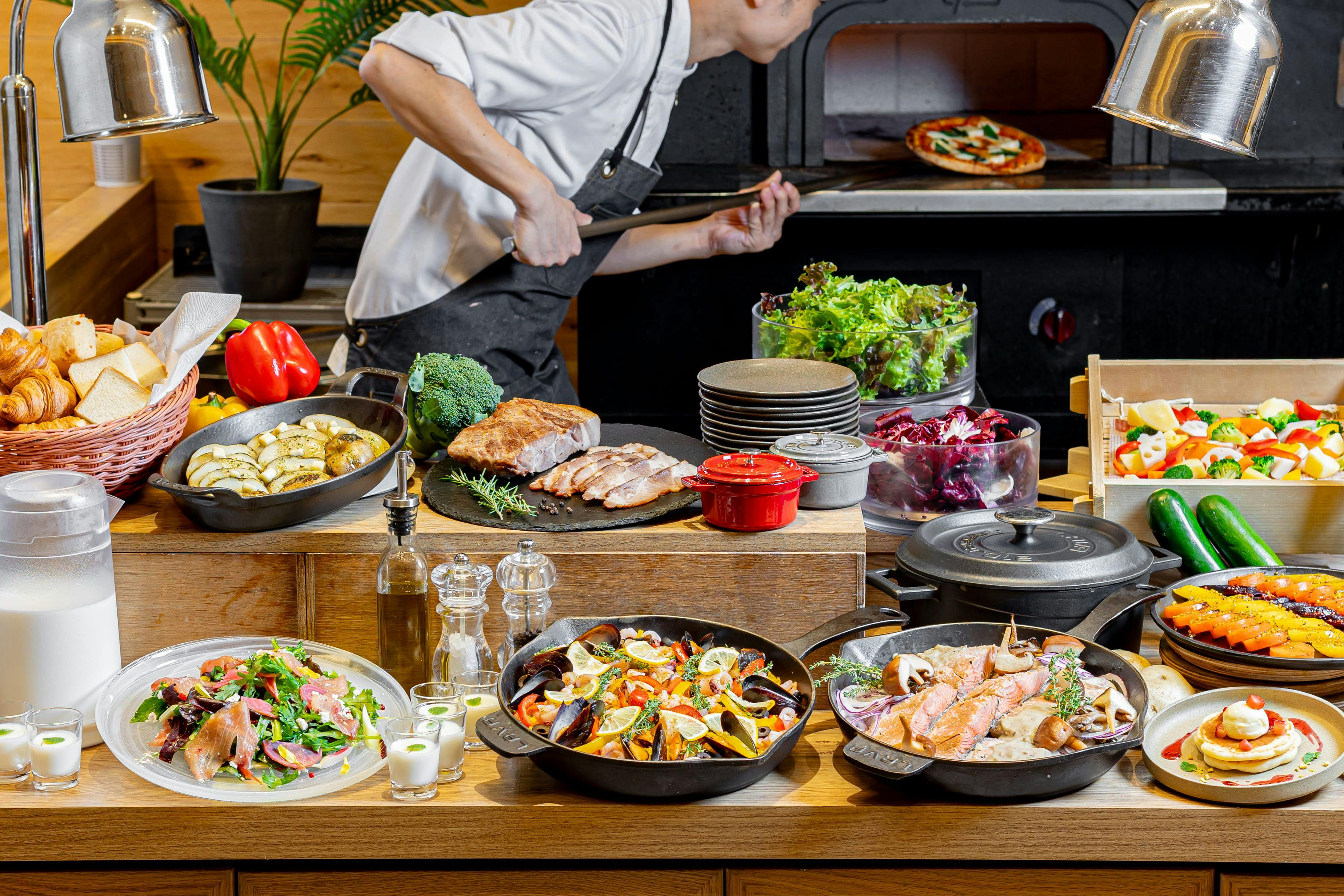 大量使用北海道在地食材的料理