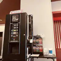 無料ウェルカムドリンクコーナー