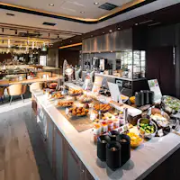 朝食ビュッフェ