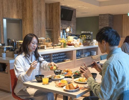 熊本のおいしいが満載　朝食ブッフェ