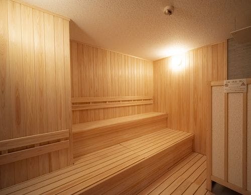 「阿蘇黒川の湯」男性大浴場　サウナ