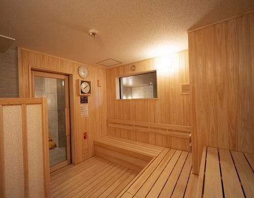 「阿蘇黒川の湯」男性大浴場　サウナ