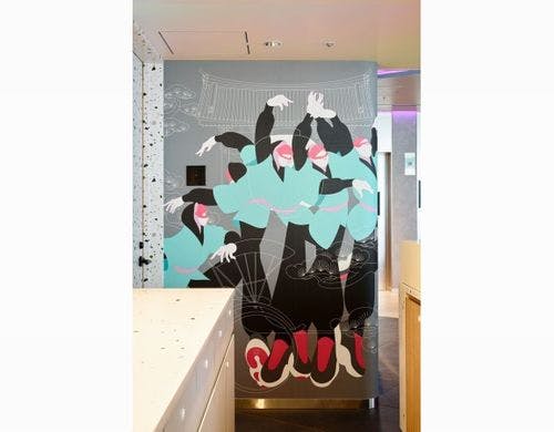 館内アート｜フロント