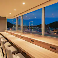 เลานจ์พรีเมียมสำหรับผู้เข้าพักที่พัก