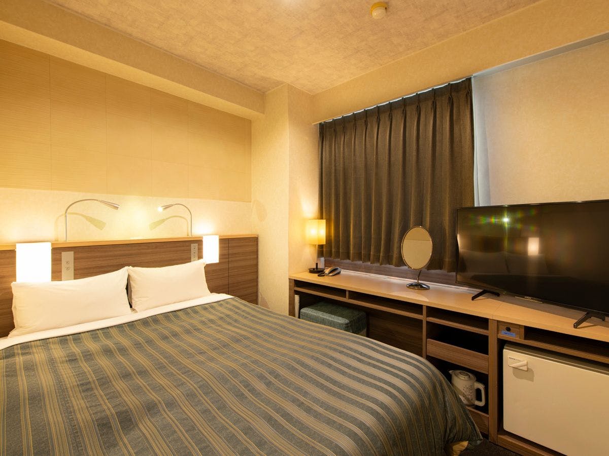 【ปลอดบุหรี่】ห้องดับเบิลแบบประหยัด (ตัวอย่าง)