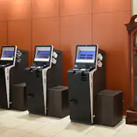 Mesin daftar masuk automatik