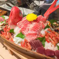 Luxurious boat platter featuring seasonal local fish such as golden eye snapper.