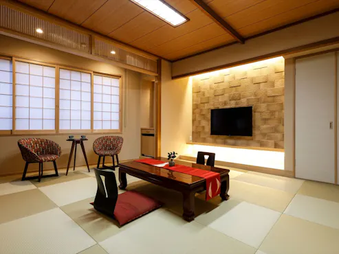 ห้องพักสไตล์ญี่ปุ่นโมเดิร์น 8 เสื่อ "Hosokawa Garasha"