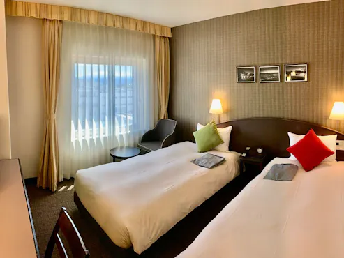 ห้องพักเตียงคู่แบบประหยัด