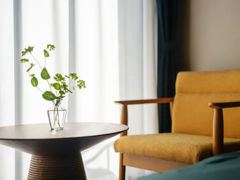 ห้องพักแบบเตียงคู่สไตล์ตะวันตก