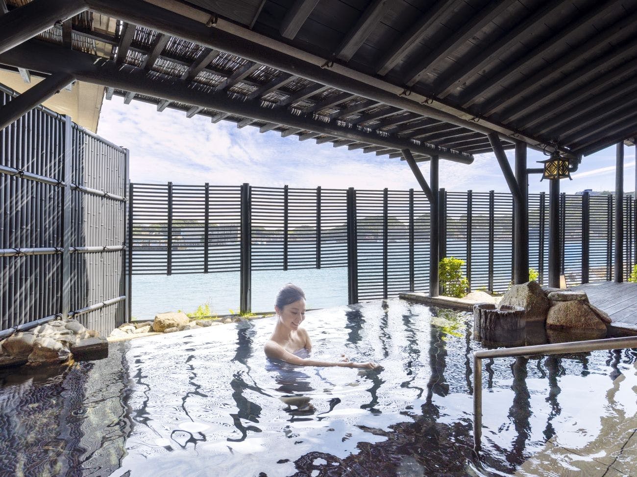 노천탕 시오사이노유 (남녀 교대제)