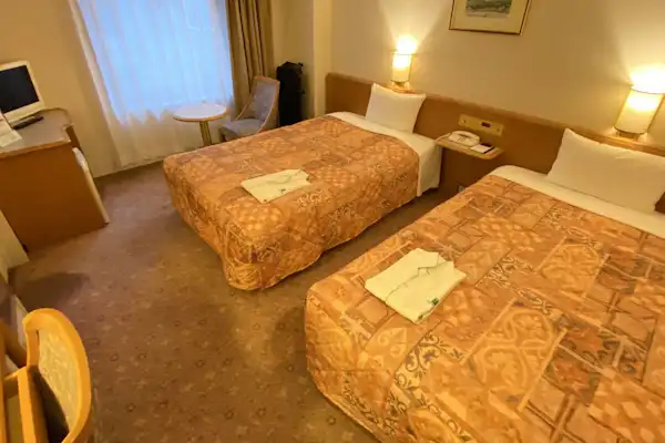 ห้องพักเตียงคู่ (ตัวอย่าง)