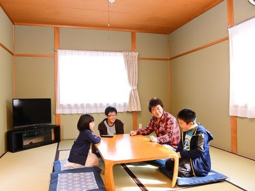 手料理も振る舞える♪コテージのダイニング